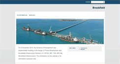 Desktop Screenshot of primeinfrastructure.com